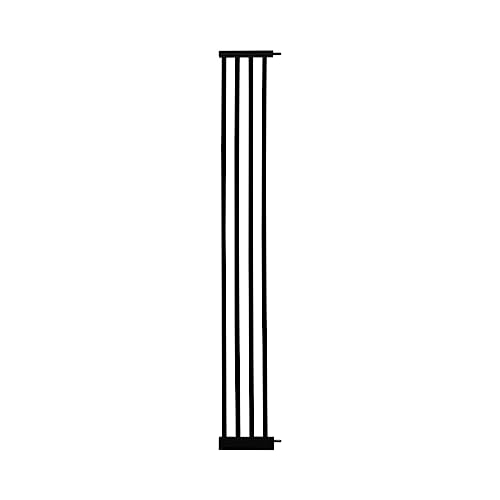 61.02" Extra Tall Pet Gate Extension Kit 8.27" Wide Black (61.02" H-black / 8.27" W, Extension)