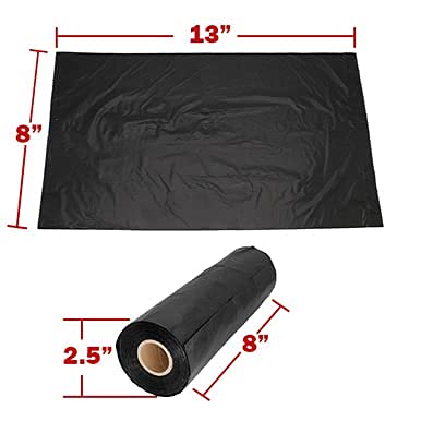 2 000 Commercial Dog Waste Station Refill Bags (Opaque Black / 1 Count (Pack of 10))