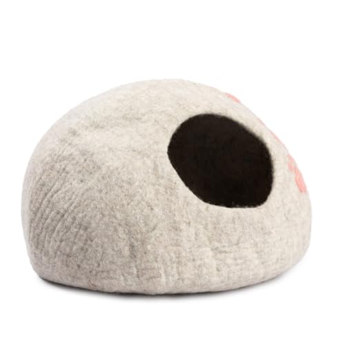 Luxurious Merino Wool Cat Cave (Paw)