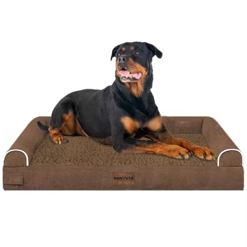 Orthopedic Dog Bed for XX (Coffee / 44.0"L x 34.0"W x 6.5"Th)