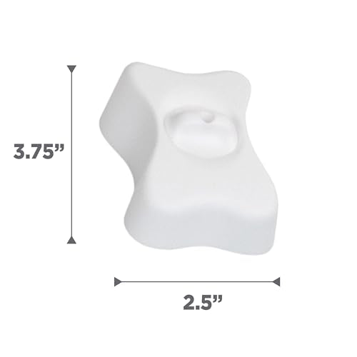by Nina Ottosson Bone Replacement Parts for Interactive Dog Puzzles (Extra Bones (White) / 1 Count (Pack of 5))