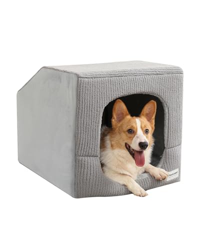 Indoor Dog House Small Sized Dog Tent with Dog Cave Bed 26x20ines (Large (26"L x 20"W x 20"Th))