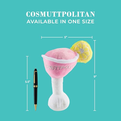 Cosmuttpolitan Plush Dog Toy (Cosmuttpolitan (Pink))