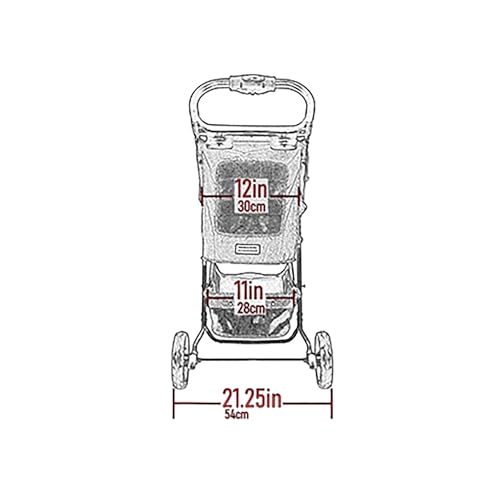 No Zip Special Edition 3 Wheel Pet Stroller