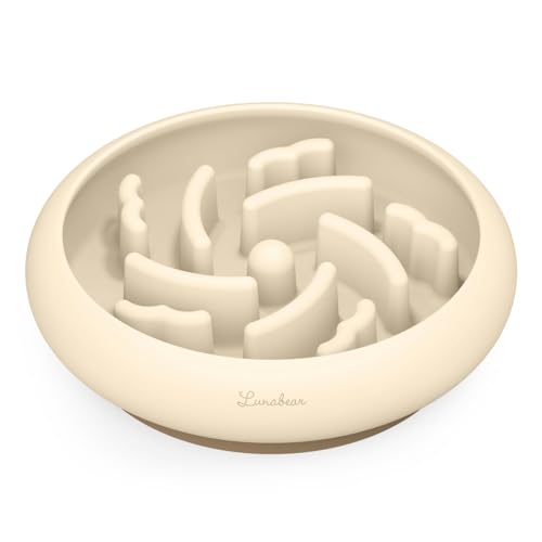 Slow Feeder Dog Bowls Made of Premium Food (Ivory / Standard)