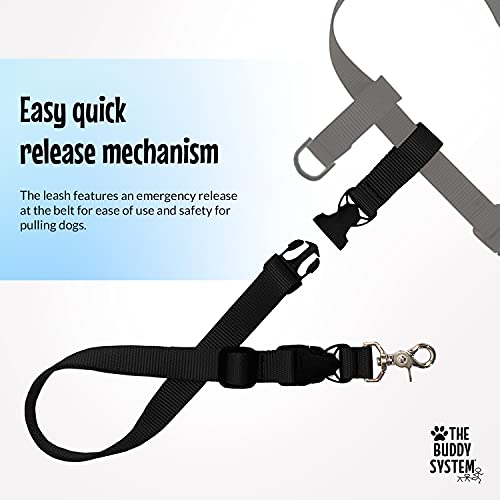 Hands Free Dog Leash & Lunge Set (Regular Dog System (Regular Belt (22"- 40" Waist)) / Bundle Leash + Lunge Buster)