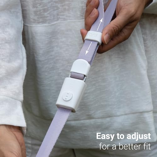 4-in-1 Hands Free Dog Leash, Versatile Crossbody Dog Waist Leash with Easy Release Buckle, Adjustable Waist Fit for Walking, Jogging and Running Your Pet (Purple) (Purple)