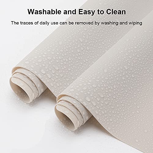 2 Pack Extra Large Silicone Mats for Countertop (04-light Gray / 23.6"L x 15.7"W)