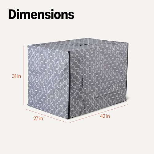 Dog Cage Cover for 42 (42"L x 27"W x 31"H)