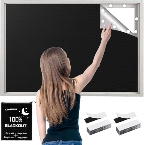 100% Blackout Window Cover (157"W x 57"H)