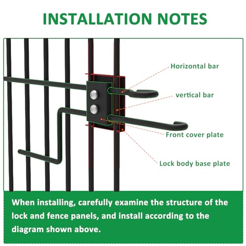 Garden Fence Animal Barrier with Lights (10 Pack - 32 in (H) x23.6 ft (L) with Light)