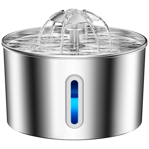 Cat Water Fountain Stainless Steel (2.2L+6 Filters)