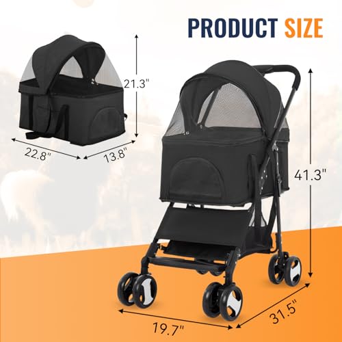 4 Wheels Multi (Black / 4 Wheels)