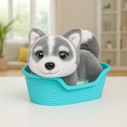 My Really Real Puppy Mini Aurora the Husky (Mini Husky)