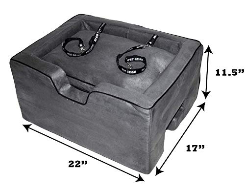 Lookout Booster Car Seat (Charcoal / Large - 22 inches)