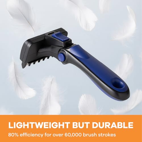 Deshedding Dog Brush for Long Hair (Large / blue)