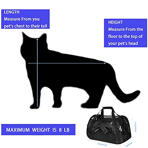 Pet Carrier Soft (Medium-Black)