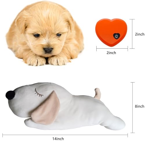 Dog Heartbeat Toy for Anxiety Relief