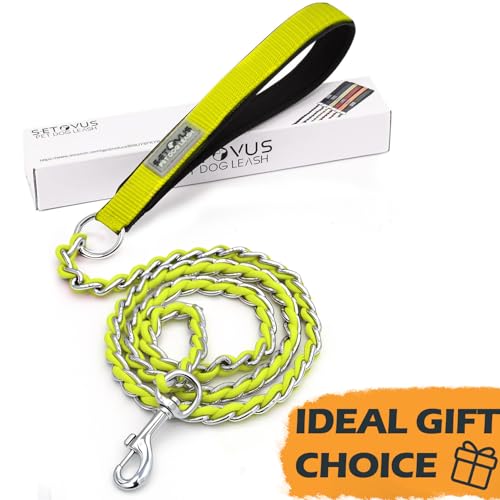 Chain Dog Leash (Yellow / 5.2FT(5-30lb))