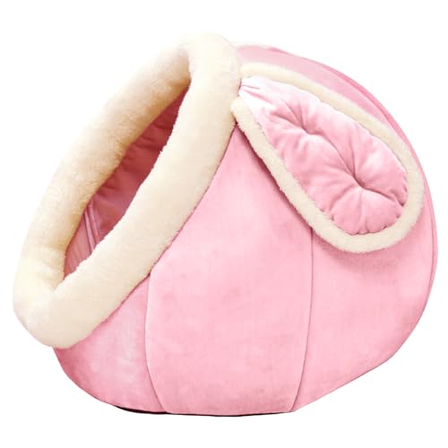 Cat Beds for Indoor Cats (Rabbite Pink / XL)