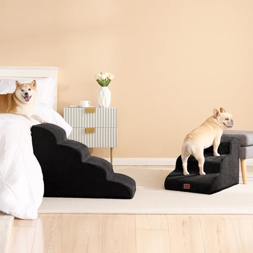 Curved Dog Stairs Ramp