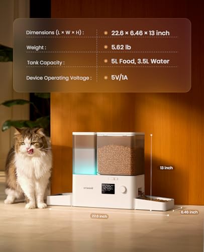 Automatic Cat Feeder and Water Dispenser