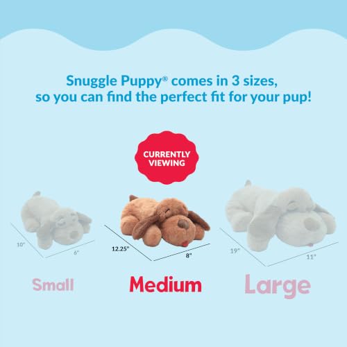 Snuggle Puppy Heartbeat Toy (Biscuit / 1 Count (Pack of 1))
