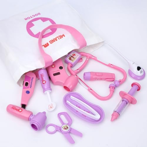 Doctor Kit with Puppy for Kids (Pink with Doll)