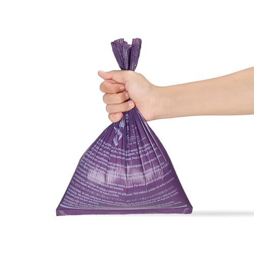 Dog Waste Bags (Purple / 120 Bags)