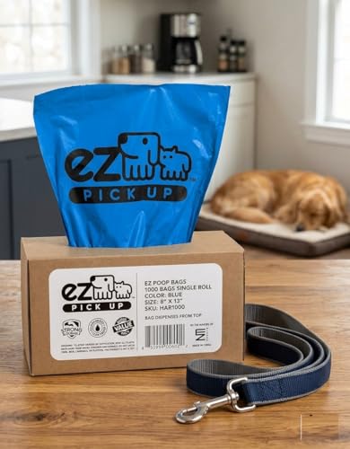 EZ Pickup 1000 Count Dog Waste Poop Bags