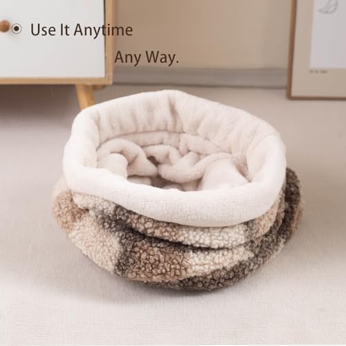 Cat Bed Cave Sleeping Bag (khaki)