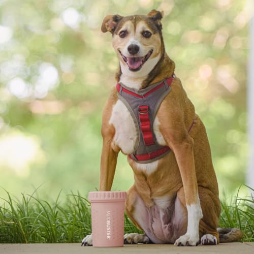 MudBuster Medium Dog Paw Cleaner (Blush / Medium)
