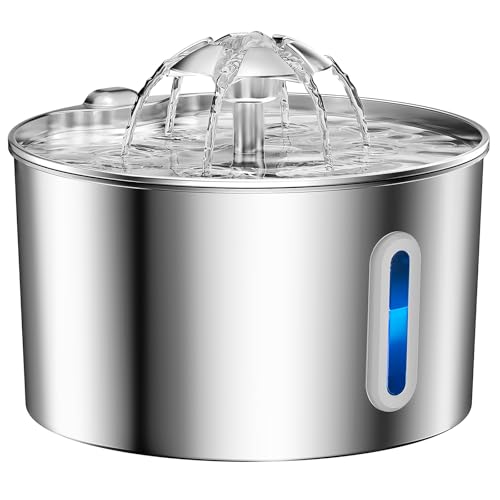 Cat Water Fountain Stainless Steel (2.2L+3 Filters)
