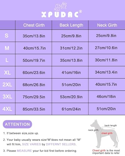 4 Pieces Fleece Dog Sweaters Vest Winter Warm Dog Clothes for Small Medium Large Dogs Girl Soft Pullover Doggie Sweatshirt Puppy Cold Weather Jacket (Large(Chest-19.7") / Pink, Rose, Purple)
