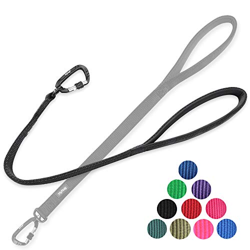 Short Dog Leash 24" (Black / 24 Inches)