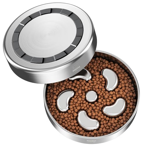 Slow Feeder Dog Bowl (Spiral-1Pack / M 2~2.5Cups)
