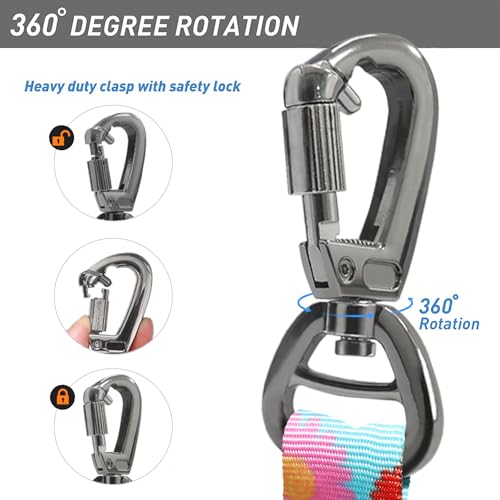 Tactical Bungee Shock Absorbing No Pull Strong Dog Leash (Daisy)