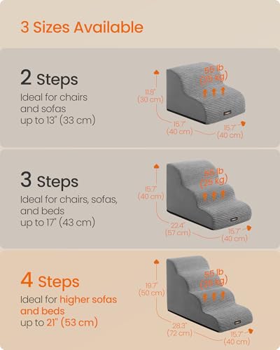 4 Step Dog Stairs (4-Step)
