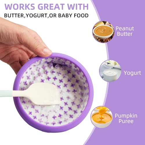 Dog Lick Bowl (Large / Purple)