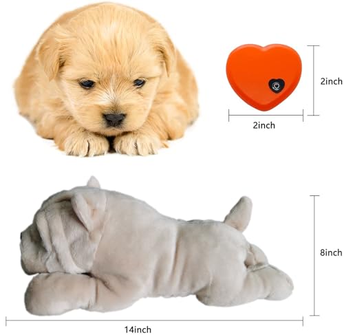 Dog Heartbeat Toy for Anxiety Relief