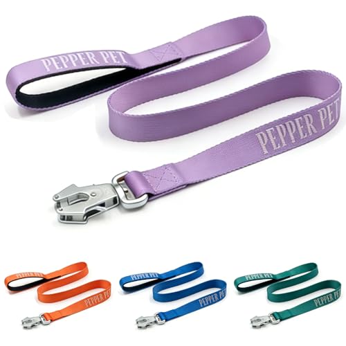 4FT Heavy Duty Traffic Short Leash (Purple)