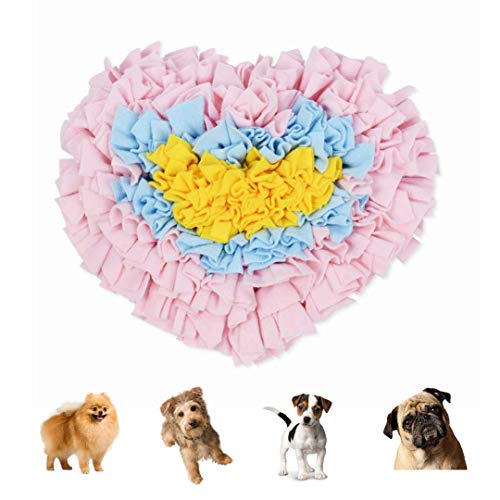 Small Dogs Slow Feeding Snuffle Foraging Mat Cloth for Puppies and Pets