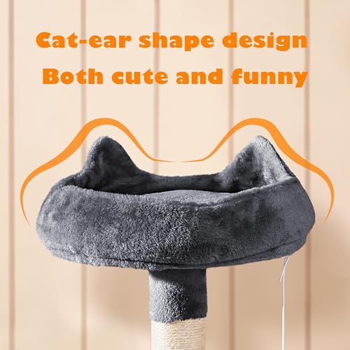 70.5in Cat Tower (70.5in / Dark Gray)