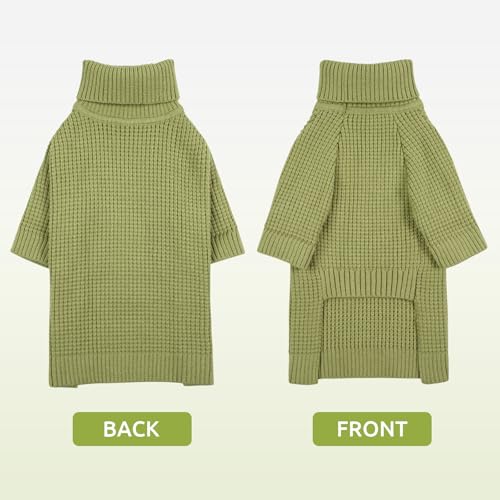 Large Dog Sweater (Green / X-Large)