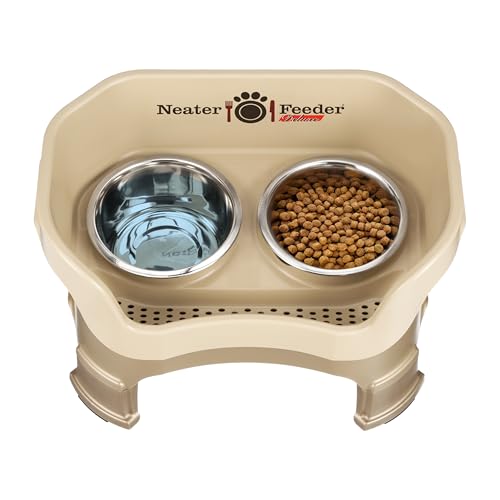 Neater Feeder Deluxe Mess (Medium + Standard Bowl / Cappuccino)