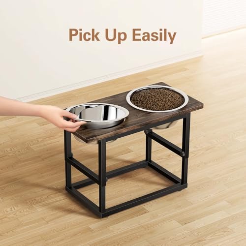 Elevated Dog Bowls for X (Black)