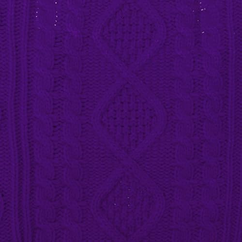 Dog Sweater for Medium Dogs (Purple / Medium)
