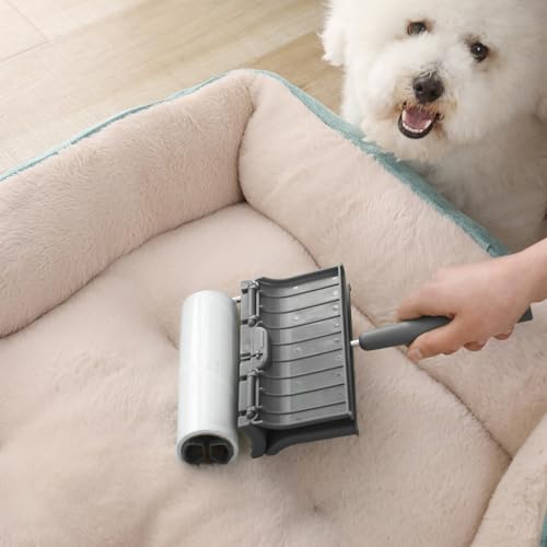 Lint Rollers Pet Hair Extra Sticky Furniture (1 Roller + 320 Sheets)