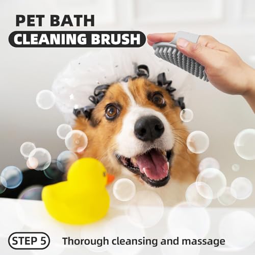 Dog Brush for Shedding (A-Black)