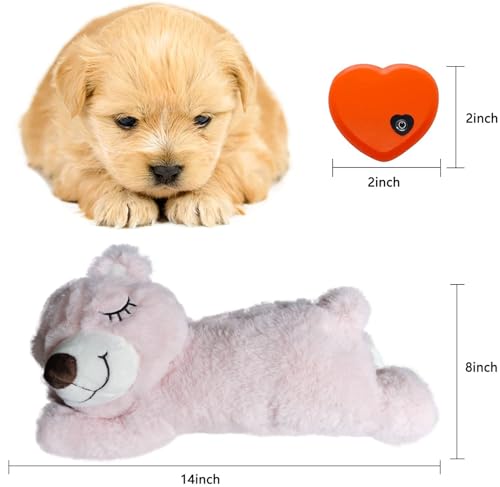 Dog Heartbeat Toy for Anxiety Relief